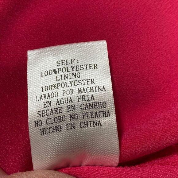 TCEC Fuchsia Halter Dress Size Medium NWT - Picture 8 of 8